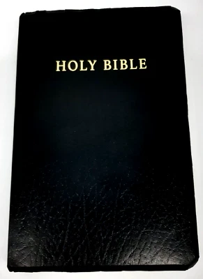 Tyndale Holy Bible New Living Translation NLT 2007 Red Letter Vintage Black Soft • $30