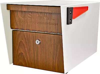 New Mail Boss Mail Manager Locking Mailbox White • $139.99