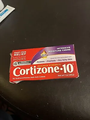 Cortizone•10 MAXIMUM STRENGTH ITCH RELIEF INTENSIVE HEALING 1% Hydrocortisone • $9