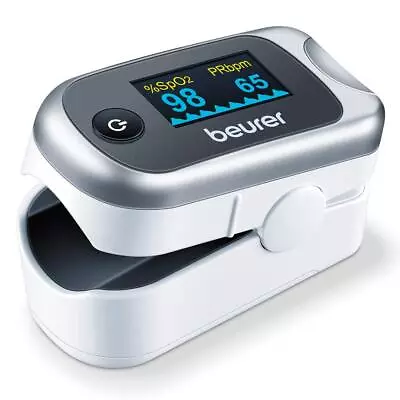 Beurer PO40 Pulse Oximeter | Measures Heart Rate Arterial Oxygen Saturation An • £43.12