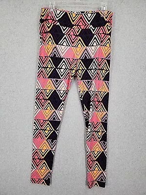 NEW LulaRoe Multi Colored Abstract Pattern  Tall Curvy Leggings • $18.99