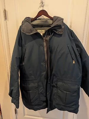 LL Bean Maine Warden Parka With Gore-tex Men's 2XLT Excellent Condition • $75