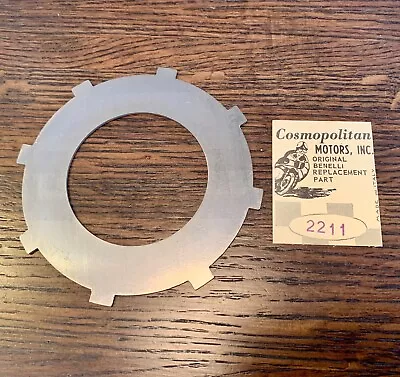 Benelli / Motobi 125 200 & 250 4 Speed Steel Clutch Drive Plate NOS • $12