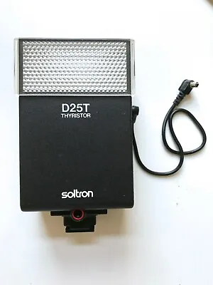 Soltron D25T Thyristor Electronic Flash 35mm SLR Film Universal • $6