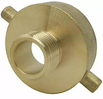 1 1/2  Fire Hose To 3/4  Garden Hose Adapter Water Female To Male Pipe Connector • $42.81