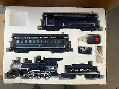 Bachmann Royal Blue Train Set G Gauge - No Tracks • $299