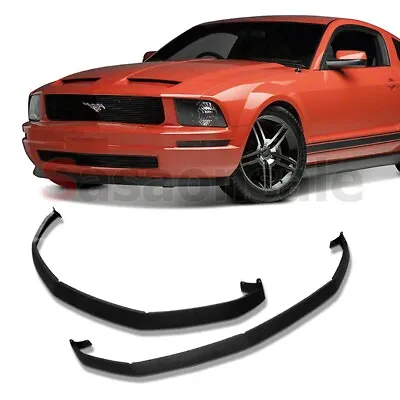 [SASA] Made For 2005-2009 Ford Mustang V6 CDC Style PU Front Bumper Lip Spoiler • $94.99