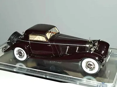 EMC 1935 MERCEDES 500K ROADSTER COUPE CARACCIOLA 1/43 Pivtorak Vertex Handmade • $499.99