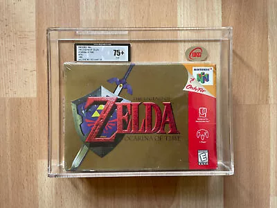 The Legend Of Zelda Ocarina Of Time UKG 75+ EX+ SEALED N64 NTSC SR VGA WATA • £2745