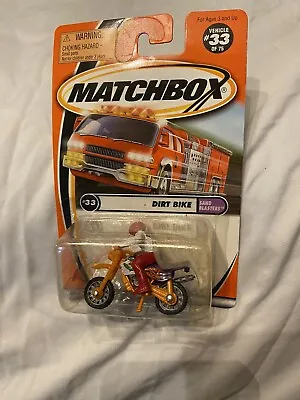 Matchbox No 33 Dirt Bike New In Pack Vintage • $7.79