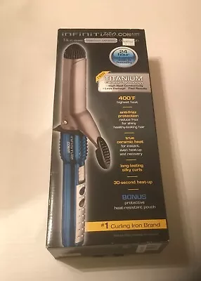 Conair Infiniti Pro Blue Titanium Curling Iron 1-1/4  (32 Mm) • $15.40