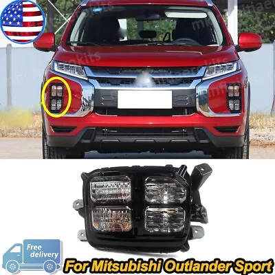 LED Right Side Front Foglight（DRL）Fit For Mitsubishi Outlander Sport 2020-2021 • $84.98