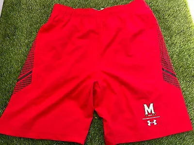 Maryland Terrapins Ncaa Under Armour On Field Collection Shorts Size Large Nwt • $59.99