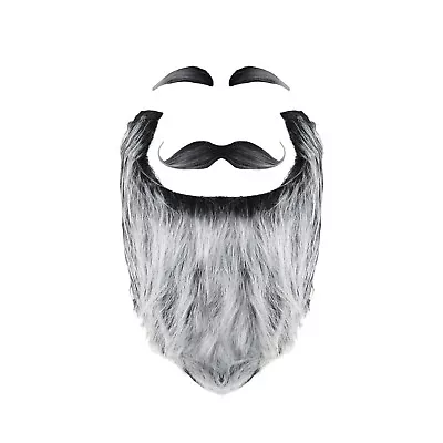 Self-Adhesive Or Elasticated Fancy Dress Viking Fake Beards (Various Styles) • £3.99