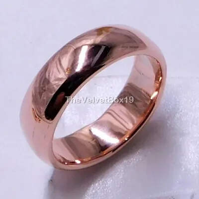 New Arrival Pure Solid Copper Band Men's Stacking Ring Handmade Making Jewelry • $15.99