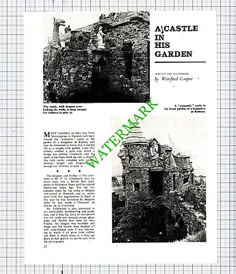 Mr F G Littlewood Ramsey Essex Castle  - 1969 Article • £7