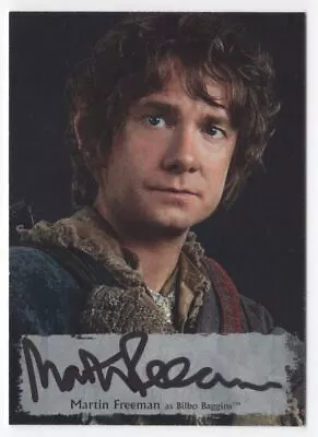 The Hobbit Bilbo Baggins Sp Auto Martin Freeman • $220.77