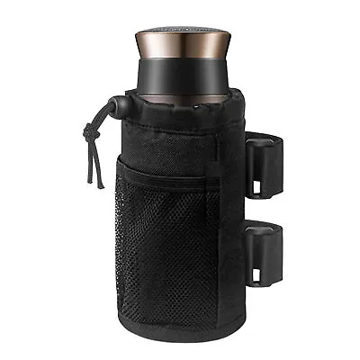 Bike Water Bottle Holder Bag Bicycle Handlebar Cup Drink Insulation Pouch Rack • $10.75