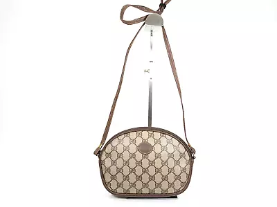 Gucci Vintage Crossbody Shoulder Bag Purse GG Supreme Authentic • $228.99