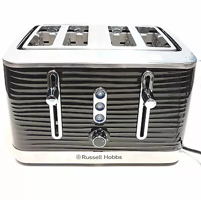 Russell Hobbs 24381 Inspire 4 Slice Toaster - Black Rrp £60 • £19.95