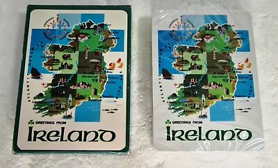 John Hinde GREETINGS FROM IRELAND 🃏 SOUVENIR Sealed Pack Deck PLAYING CARDS • $22.99