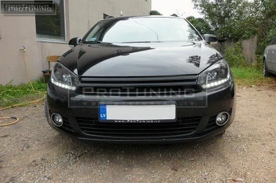 $50.28 • Buy NEW Black Front HOOD Grill Without Emblem R20 Style For VW Golf VI MK6