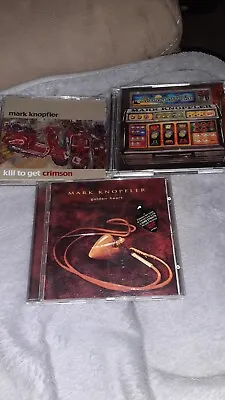 Mark Knopfler 3 Cd Lot Kill To Get Crimson Golder Heart Shangri-la Dire Straits • £2.70