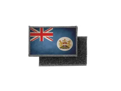 Patch Printed Badge Vintage Flag Hong Kong Antique • £4.21