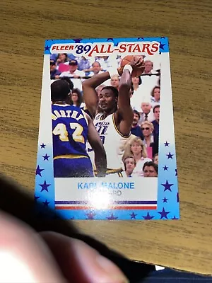 1989 Fleer Basketball Sticker All-Star Set W/ Jordan - Bird- Magic - 11 Card Set • $99.99