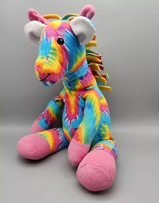 Melissa & Doug Beeposh Rainbow Giraffe Tie Dye Plush 22   Stuffed Animal Toy HTF • $49.99