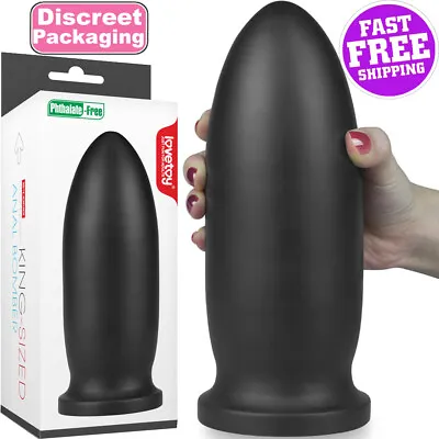 Lovetoy King Bomber 9  Anal Plug Fat Dildo Butt Suction Cup Xxxl Large Sex Toy • $49.95