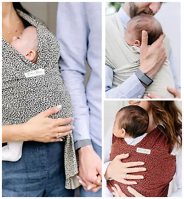 £28 • Buy Baby Wrap Sling Bon And Bear Maine Carrier Breatsfeeding Stretchy 50 Cm X 4.5 M