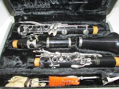 Vintage Bundy Selmer Resonite Clarinet - F100 In Original Case 1st Timer Perfect • $59.99