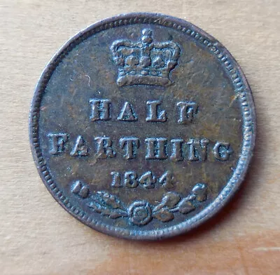 Victoria Half Farthing 1844 • £5.99
