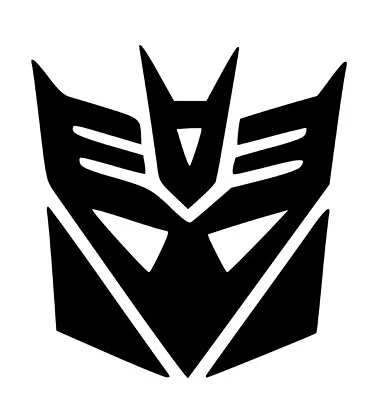 Transformers Decepticons Optimus Diecut Vinyl  Laptop Logo Sticker Window Car • $1.99