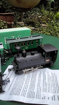 Garden Railway. O Gauge Railway. Tinplate Locomotive. 3 Carriages. Free Uk Post. • £250