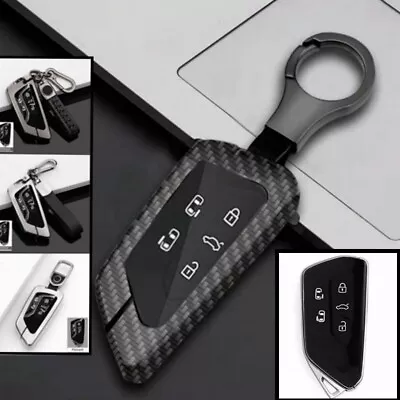 Zinc Alloy TPU Car Key Fob Case Cover For VW Golf 8 ID.3 ID.4 Seat Leon MK4 Mk8 • $30.18