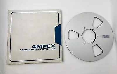 Ampex 456 Metal Aluminum Take Up Reel Grand Master 1/4  X 10.5  W/ Box No Tape  • $24.84