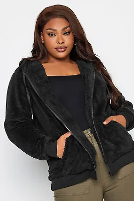 YOURS Plus Size Zip Through Fleece Hoodie • £29.99