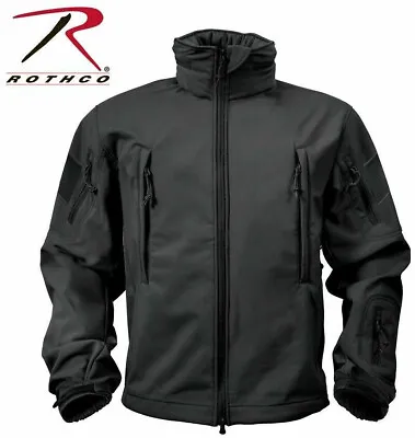 New ROTHCO 9767 Soft Shell Jacket Black - Size S • $85