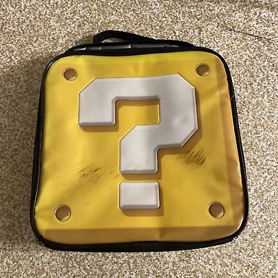 Nintendo Super Mario Yellow Question Block Soft Sided Insulated Lunch Bag  • $16.14