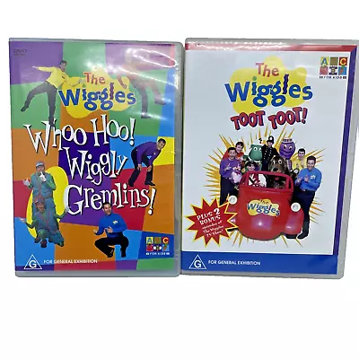 The Wiggles Whoo Hoo!Wiggly Gremlins! Toot Toot Original Cast ABC Kids 2003 DVDS • $30