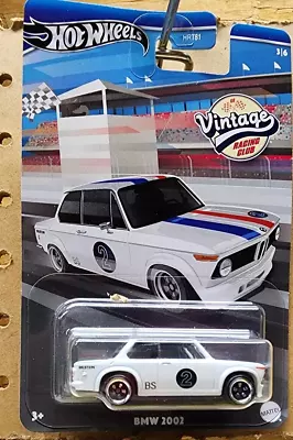 Hot Wheels Bmw 2002 Vintage Racing 2024 Mix 1 • $4.50