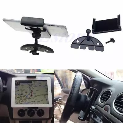 Car CD Slot Mobile Mount Holder Stand For GPS IPad Air 5 4 3 2 Mini Tablet New • £9.46