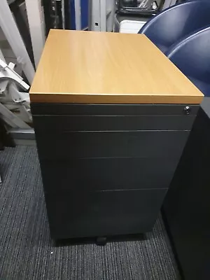 8 Task Office Under 4 Desk Drawer Pedestal Small Filing Cabinets • £30