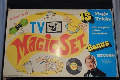 Vintage 1975 TV MAGIC SHOW SET As Seen On TV! UNUSED! • $20