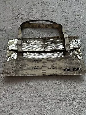 Miu Miu Bag Sequins Reptile • £200