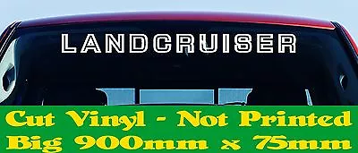 For LANDCRUISER 4x4 100 80 Series Windscreen Accessories Stickers 900 Mm • $24.90