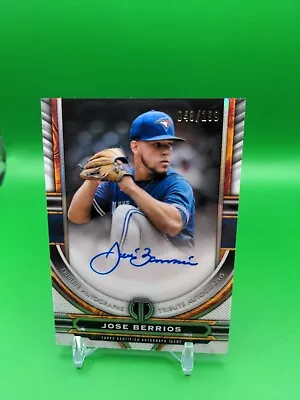 2023 Topps Tribute - Tribute Autographs #TA-JBE José Berríos /199 • $4.99