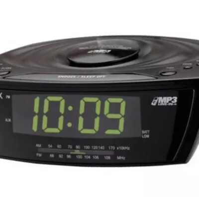 Timex Large Display Alarm Clock Radio  MP3 Line-in T227BQ W/ Multi Sound Chamber • $17